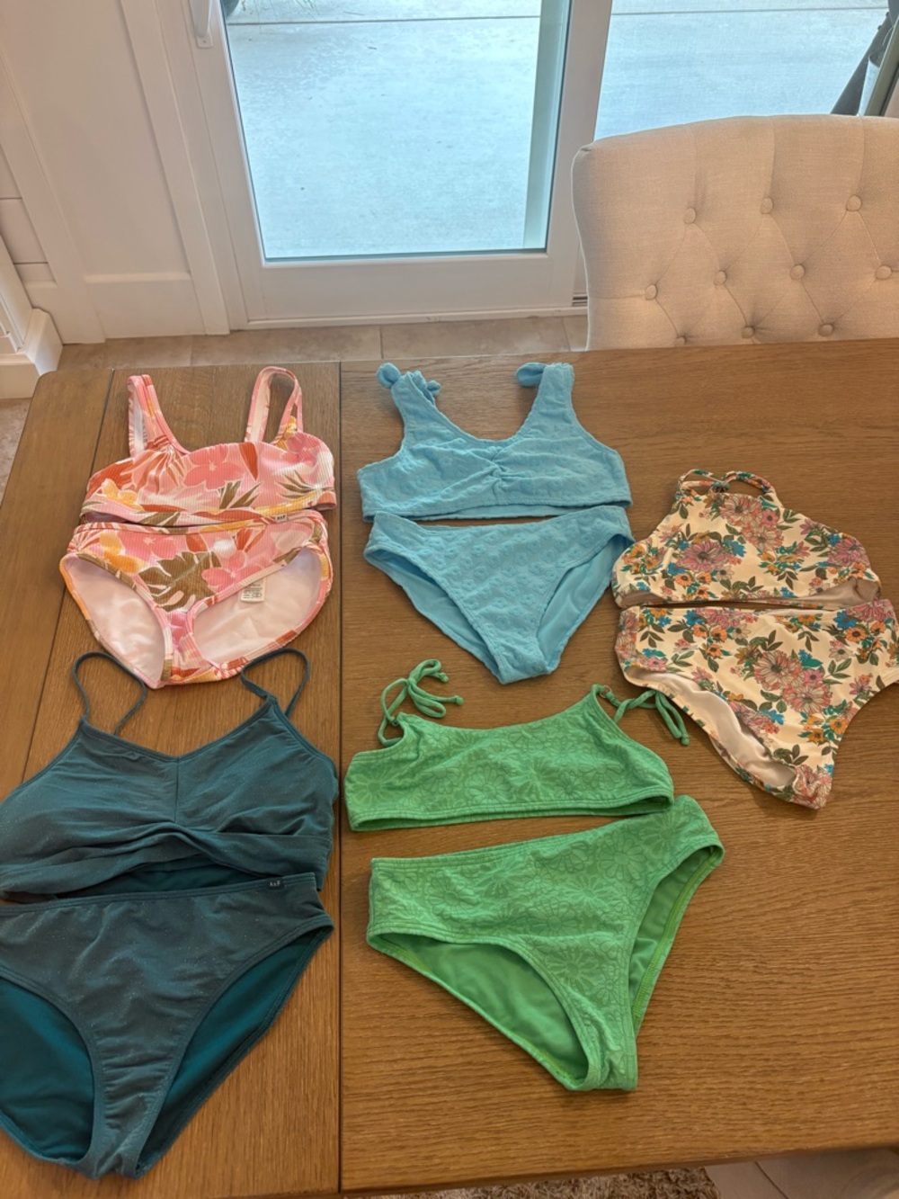 5 swimsuits size 12 girls - Mixed Colors